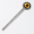thumbnail image 2 of Sunflower Silver Lace-Edged Bookmark: Vintage Gift for Book Readers and Lovers - Elegant Book Marker and Accessory, 2 of 5