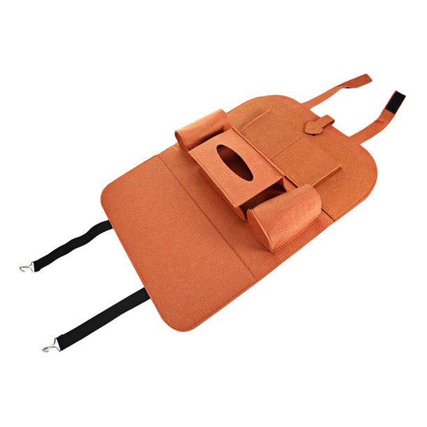 Organizador Del Respaldo Del Asiento móvil Y Soporte Para , Organizador Universal Del Asiento Trasero Del Coche Para Niños, Botels marrón Baoblaze organizador del almacenamiento del automóvil