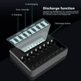 thumbnail image 2 of lionlar Household 8 Slot with Micro USB Type C Individual Bays LCD, 2 of 9