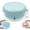 Blue, variant on Denture Case & Cup, Travel Retainer Case with Mirror, No-Leak False Teeth Cleaning Container: Full & Partial Dentures Soaking, Denture Bath Holder for Mouth Guards, Braces, Aligners