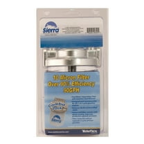 Sierra 10 Micron Fuel / Water Separator Kit - 3/8 in. Stainless Steel, Tall