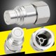 thumbnail image 3 of Juego de Acopladores/Acoplamientos de Conexión Rápida Hidráulica de Cara para Minicargadora NPT de 3/4 Pulgadas con Tapas Antipolvo, 3 of 5