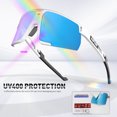 thumbnail image 4 of Kapvoe Polarized Sunglasses for Men Cycling Glasses UV400 Outdoor Sports Bike Man MTB Fishing Glasses Eyewear Bicycle Goggles, 4 of 5
