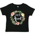 thumbnail image 3 of Inktastic I Love My Aunt- Flower Circle Boys or Girls Toddler T-Shirt, 3 of 5