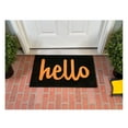 thumbnail image 4 of Script Hello Doormat, 30" x 48", 4 of 6