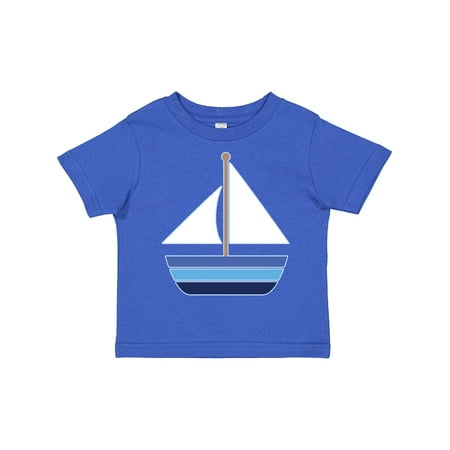 

Inktastic Sailboat Nautical Sailing Gift Toddler Boy or Toddler Girl T-Shirt