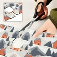 thumbnail image 6 of Yayeee Faucet Mat for Kitchen Sink 14.7" Diatomite Long Splash Guard Pad, Blue Snow Houses, 6 of 7