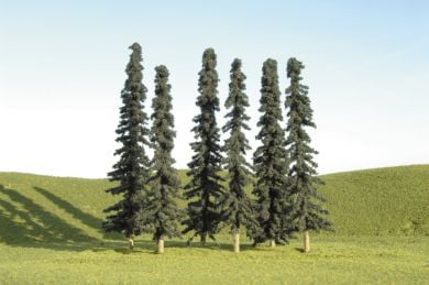 Bachmann BAC32103 N 3 in.- 4 in. Conifer Trees - 9