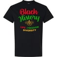 thumbnail image 3 of Inktastic Black History Life Freedom and Diversity T-Shirt, 3 of 5