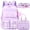 Purple, variant on School Backpack Set for Girls, Cute Girl Kids School bag With Lunch Box Pencil Case Set for Elementary Preschool Middle, Purple