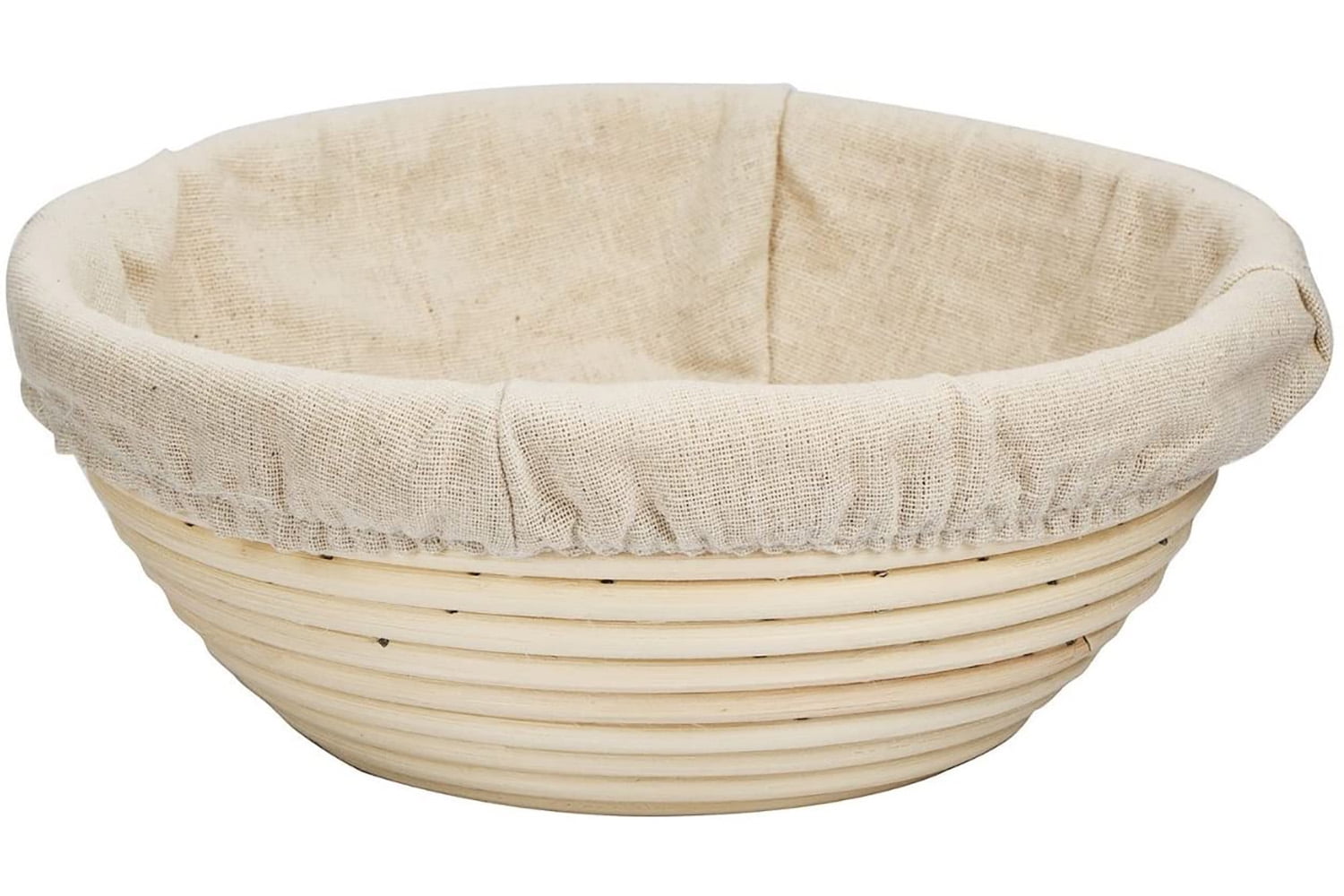 Round Bread Rattan Basket Banneton Brotform Dough Rising Baskets Baking Acces 
