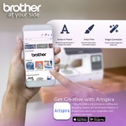 Brother SE2000 Computerized Sewing and Embroidery Machine with Built-In Designs LCD Display and Magnetic Hoop (2 Items)