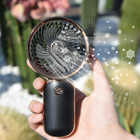 

Yjdsgif Mini Handheld Fan Portable USB Rechargeable Personal Fan 3-Speed Adjustable for Desk Small Eyelash Travel Fan Ideal Lash Fan for Women s Makeup and Indoor/Outdoor Use Gift