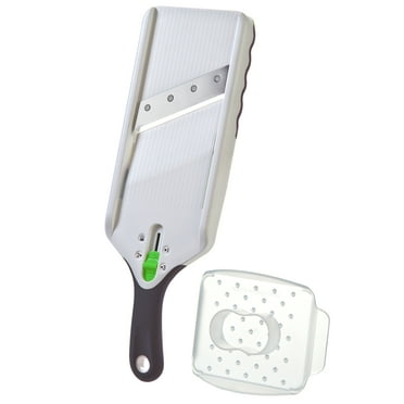 PrepSolutions Stainless Steel Blade Easy Adjustable Mandolin Slicer