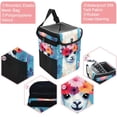 thumbnail image 2 of Alpaca Foldable Car Trash Can with Lid, Leak-proof, Hanging Storage Bag - Car Trash Bin, Car Garbage Can, 2 of 6