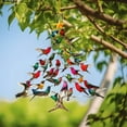 thumbnail image 5 of 5PCS Christmas 2025 Hummingbird Ornament, Colorful Acrylic Hanging Bird Decoration, Double-Sided Hummingbird Decor for Window, Home, Garden, and Christmas Festival Gifts, 5 of 7