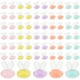 thumbnail image 2 of 100 cuentas acrílicas para el pelo de conejo, para hacer tú mismo, con forma de conejo de dibujos animados, para pulseras., 2 of 5