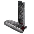 thumbnail image 3 of Dynamic Tail Light Rear Reverse Light Pair LED Taillights Dynamic Rear Tail Lamp Assembly Fit For Hiace 200  Van 2005-2017Smoked Lens, 3 of 8