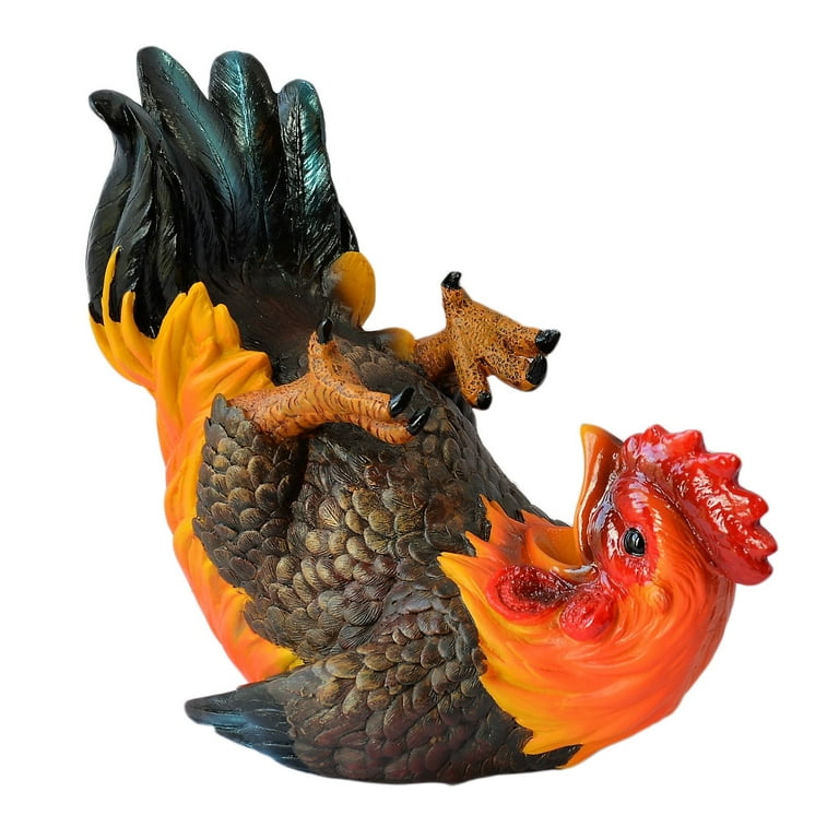 Rooster discount wine holder