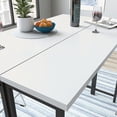 thumbnail image 4 of Sauder North Avenue Modern Drop Leaf Dining Table,, White Finish, 4 of 9