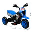 thumbnail image 2 of The Baby Shop Motocicleta Montable Azul P/ Niños 3 Ruedas 6v C/ Sonido Y Luz, 2 of 8