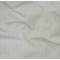 thumbnail image 4 of oneOone Tissu Popeline de Coton Sergé Gris à Rayures Fines Tissu Imprimé au Mètre 56 Pouces de Large, 4 of 4