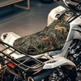 thumbnail image 2 of KUIFORTI Cute Camouflage ATV Seat Cover Easy to Install Four Wheeler Seat Cover Anti-Slip ATV Accessories Compatible with Polaris Sportsman Polaris Scrambler Honda Rancher, 2 of 7