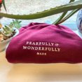 thumbnail image 3 of Fearfully And Wonderfully Made Christian Embroidered Sweatshirt, 3 of 4
