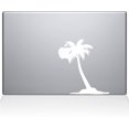 thumbnail image 1 of The Decal Guru Palm Tree Decal Vinyl Sticker, 13" MacBook Pro (2015 & Older Models), White (2304-MAC-13P-W), 1 of 1