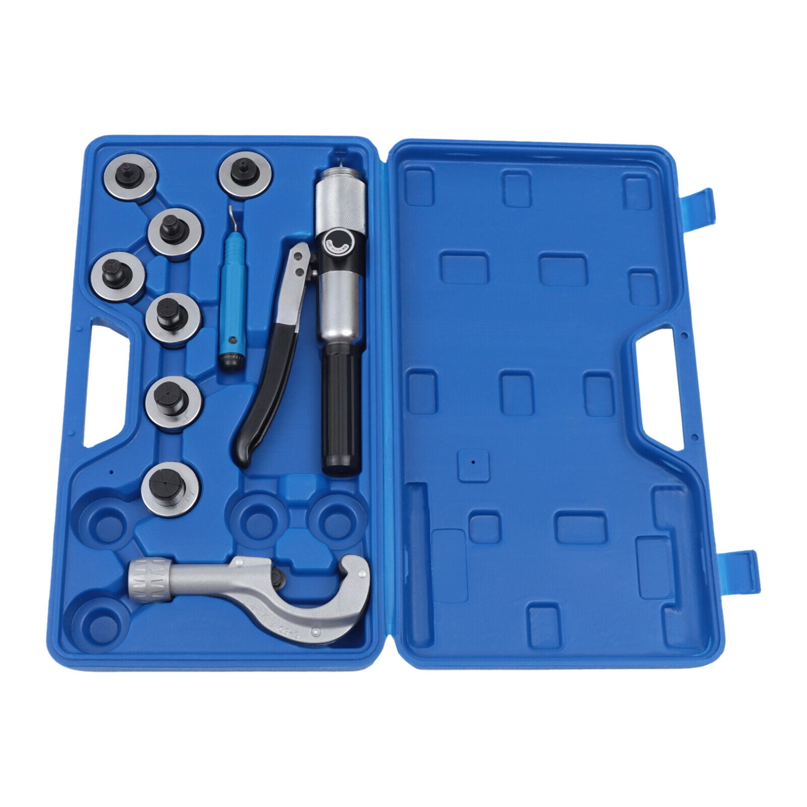 Hydraulic Expander Kit HVAC for Copper Tube Expander Tool W/3/8"-1-1/8"Head for Air Conditioning Areas