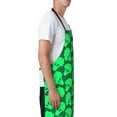 thumbnail image 3 of Picia Green Broccoli Waterproof Apron for Unisex Adult - Adjustable Bib Apron with Pockets, Ideal for Cooking, Gardening, Painting, and Household Chores, 3 of 9