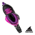 thumbnail image 2 of Rollerblade Fury G Patins à Roulettes Réglables en Ligne pour Enfants, Noir et Rose, 2 of 7