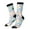 3 Black, variant on Back To School Print Adult Socks for Men & Women,Calf Socks, Ankle Socks,Boots Socks,Breathable Casual Sock,Unisex Crew Socks