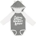 thumbnail image 3 of Inktastic Future Hockey Player Boys Sports Boys Long Sleeve Baby Bodysuit, 3 of 5