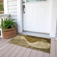 thumbnail image 6 of Addison Rugs Chantille Indoor/Outdoor Transitional Art Deco Brown Washable Rectangle Rug, 1'8" x 2'6", 6 of 6