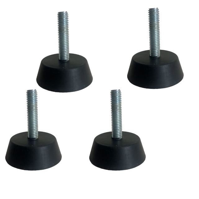 Nivelador De Caucho (neopreno) De 3/8 X 1 3/4" Para 150kg (4pzas) INAHER Sport