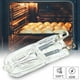 thumbnail image 4 of 40x LáMpara de Bombilla HalóGena Duradera Resistente una Altas Temperaturas para Horno G9 para Refrigeradores, Hornos, Ventiladores, 40 W, 500 ℃, Bombilla de Clavija, 120 V, 4 of 5