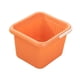 thumbnail image 2 of Lavabo para pies, cubos para pies, pedicura de 23,5 cm de profundidad con asa, SPA para pies para el hogar, bañera portátil gruesa para baño de pies, Naranja Fernando Tina de remojo de pies, 2 of 8