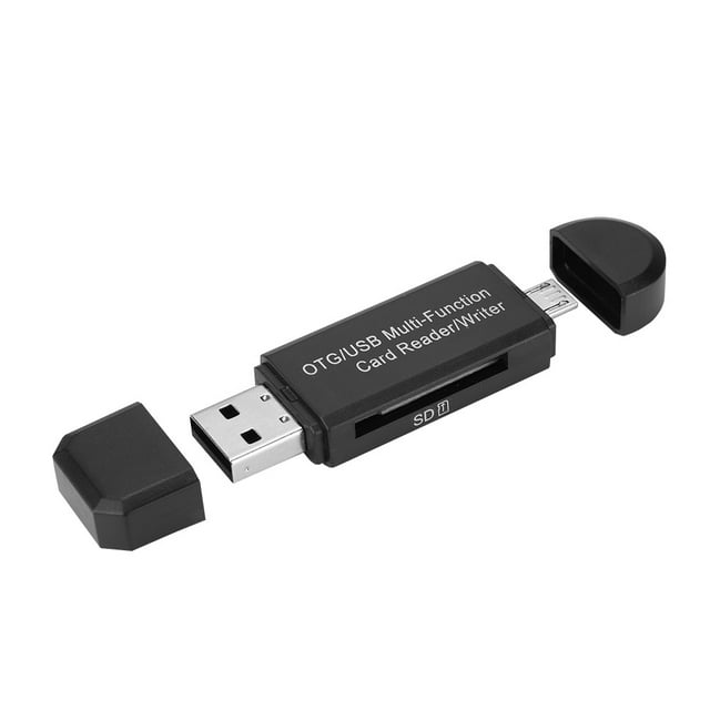 Lector de tarjetas OTG, Lector de tarjetas multifunción USB OTg para lector de tarjetas de memoria del teléfono Materiales ecológicos
