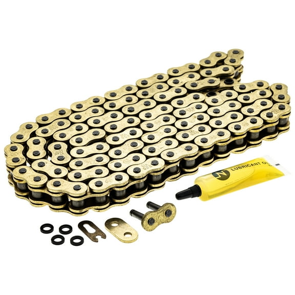 Niche Gold 525 X-Ring Chain 110 Links With Master Link Motorcycle 519-CDC2414H