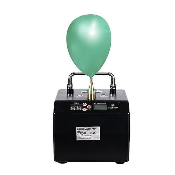 Portable Electric Balloon Pump, 120W 50Hz Electric Balloon Blower Pump with Timer for Party Events Decoration