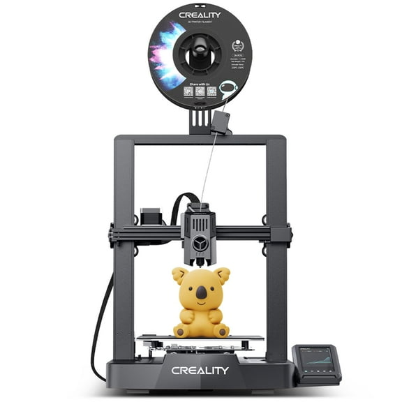 Creality Ender 3 V3 KE 3D Printer, 500mm/s High Speed, CR Touch Auto Leveling, Sprite Direct Extruder, 300℃, Dual Fans, 8.66×8.66×9.44in