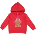 thumbnail image 2 of Inktastic Gingerbread Cookie Wearing a Pink Hat Toddler Hoodie, 2 of 4