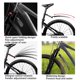 thumbnail image 4 of Juego de guardabarros para bicicleta de montaña, material de nailon, diseño telescópico, para bicicletas de 26"/27,5", protección para ruedas delantera y trasera, 4 of 4