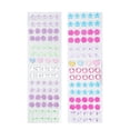 thumbnail image 3 of 5 Sheets DIY Colored Diamond Sticker Artificial Crystal Sticker Exquisite Acrylic Rhinestone Stickers Cartoon Rhinestone Decals Multi-purpose Acrylic Rhinestone Sticker for Home Party Use Random Color, 3 of 8