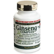 Sundown Ginseng Complex Capsules 75-Count