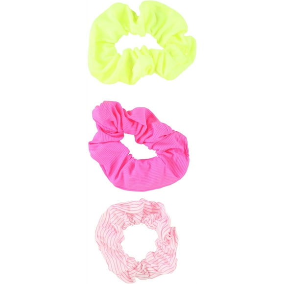 American Eagle Womens 3-Pack Hair Scrunchie, Pink,
