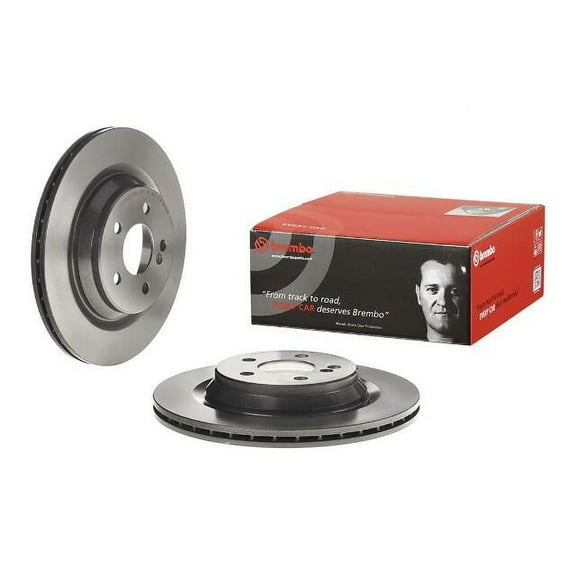 Brembo OE UV Coated Rear Rotor for Mercedes-Benz CL55 AMG, S600, and S55 AMG (Part No. 09.C134.11)