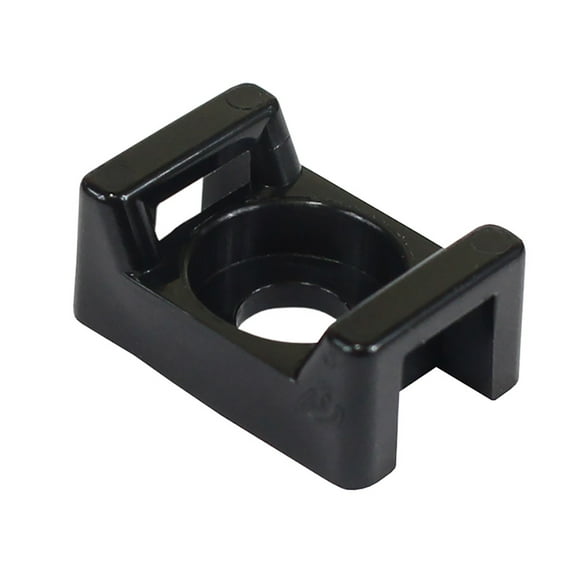Pacer Screw Down Cable Tie Mount - #8 Screw Mount Method - Bla... [CTM2S8BK-100]