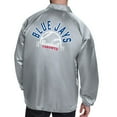 thumbnail image 2 of Men's Starter  Gray Toronto Blue Jays Retro Logo Raglan Coaches Full-Snap Jacket, 2 of 2